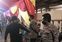Penyebaran Covid-19 Meningkat Dua Kali Lipat, Polsek Panakukang Bubarkan Pesta Pernikahan Tak Berijin di Pampang