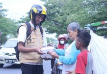 Peduli sesama, SSC KAMMI Makassar rutin berbagi kepada Dhuafa