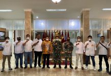 Pengurus JAPNAS Sulsel Silaturahim Dengan Kasdam/XIV Hasanuddin