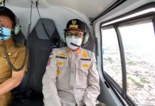 Gubernur Sulsel, Pantau Penyebab Banjir Makassar-Gowa Melalui Udara