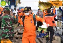 KP Pelatuk Serahkan 53 Properti dan 14 Bagian Tubuh Korban Pesawat SJ-182