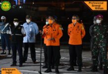 Basarnas Temukan Human Body Remain, Total 141 Kantong Jenazah Korban Sriwijaya Air SJ-182