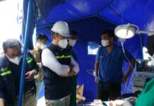 Menteri Kesehatan, Budi Gunadi Sadikin meninjau langsung RSUD Sulawesi Barat