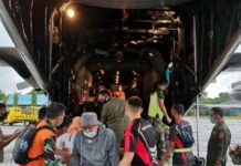 Korban Luka Berat Akibat Gempa Mag6.2, TNI-AU Evakuasi ke Makassar