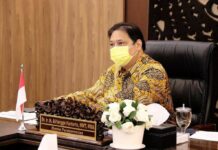 Airlangga Hartarto Hadiri Dialog Kompas 100 CEO Forum dengan topik ‘Rising in Pandemic Era’