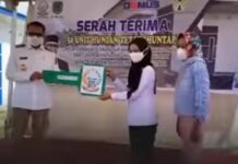 Gubernur Sulsel Serahkan 50 Unit Huntap ke Pemkab Lutra, Untuk Korban Banjir