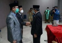 Dollah Mando, Lantik Besan Jadi Kadis Kominfo serta Anak Menjabat Kabag Umum dan Protokol