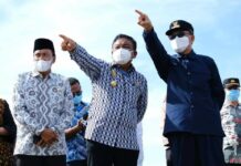 Gubernur Sulsel Tinjau Hasil Pembangunan Selama TA 2020 di 4 Kabupaten