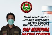 Ketua BMI Siap di Vaksin, Ajak Ormas Lain Ikut Sukseskan Pelaksanaan Vaksin Covid-19