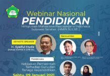 Peduli Nasib Guru, HMPI SulSel Hadirkan Ketua Komisi X DPR RI Dalam Diskusi Virtual