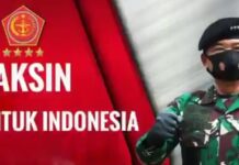 Panglima, Berharap Prajurit TNI dan Masyarakat Indonesia, Ikut Berperan Mensukseskan Program Vaksinasi Covid-19