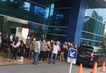 Gempa Berkekuatan 5.9 Magnitudo di Majene, Pekerja di Menara Bosowa Makassar Berhamburan