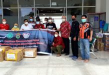 Para Ahli Bedah Mulut Sulawesi bantu korban gempa Sulbar Foto : Dokumentasi