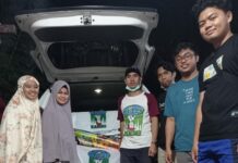 Peduli Sulbar, KAMMI Kota Parepare Memberikan Donasi