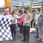 Kapolrestabes Makassar Lepas Bantuan Kemanusiaan Ke Sulbar