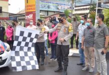 Kapolrestabes Makassar Lepas Bantuan Kemanusiaan Ke Sulbar