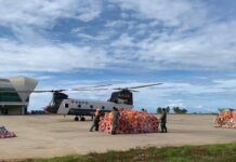 2 Desa Masih Terisolir, BNPB Gunakan Helikopter Jenis Chinook Distribusi Bantuan ke Korban Gempa di Sulbar