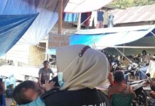 Relawan LPBI NU Sulsel, Bantu Korban Gempa di Sulawesi Barat
