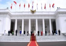 Jokowi Terima Duta Besar Negara Sahabat di Istana Merdeka Jakarta