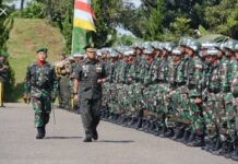 Ribuan Calon Bintara TNI Asli Papua Jalani Pendidikan Di Sejumlah Rindam