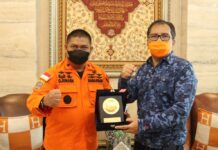 Kepala Basarnas Sulsel Silahturahmi ke Walikota Makassar Terpilih