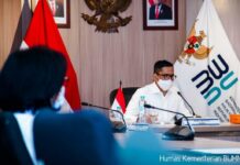 Kementerian BUMN, HIPMI dan Organisasi Lainya, Bahas Pasar Digital (PaDi) UMKM Virtual Expo 2021