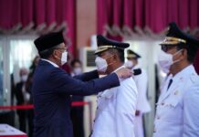 Gubernur Lantik Bupati dan Wakil Bupati Bulukumba, Andi Utta: Kebut Program 100 Hari Kerja