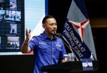 AHY Konsulidasi 1800 Anggota Fraksi PD, Propinsi, Kabupaten dan Kota secara Virtual