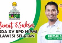 Pengurus Hipmi Sulsel Akan Dilantik, Ini Harapan Ketua OKK Makassar