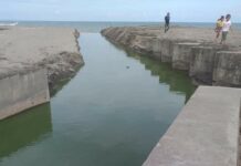 Penampakan Kanal dan Drainase Pasar Cekkeng, Usai di Bersihkan Pemkab Bulukumba