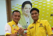 Usman Sofian dan Irianto Ahmad Kader Loyal di Golkar Makassar