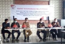 KPU Gelar Rakor Multi Pihak, Kesbangpol Bulukumba: Pemilukada 2020, Partisipasi Pemilih Capai Angka 70 Persen