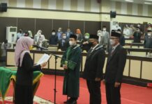 Arfandy Idris dan Hery Attas, Resmi Dilantik sebagai Anggota DPRD Sulsel