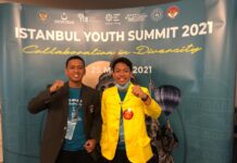 2 Kader LKBHMI Cabang Makassar Turut Berpartisipasi di International Event Istanbul Youth Summit Muhammad Nur Isra dan Nur Alfitra Mappunna