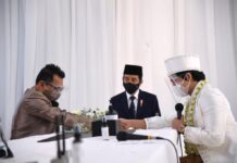 Presiden Saksi Akad Nikah, Aurel dan Atta Halilintar
