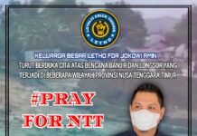 Sampaikan Duka Atas Bencana Alam NTT dan NTB, Ketum Letho Minta Pemerintah Gerak Cepat