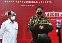Airlangga, Larang Mudik Upaya Pemerintah dalam Pengendalian COVID-19