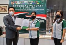 Jemput SK Kepengurusan, Muzayyin Hadir Langsung ke Arena Rakernas PP Pordasi