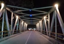 Eks Tim Harapan Baru, Sumbang Penerangan Lampu Jalan di Jembatan Teko