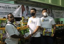 Jelang Idul Fitri, Rachmat Gobel Berbagi Bersama Pemuda Papua Se-Jabodetabek