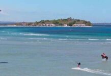 Warga Dusun Bungung Pandang-Jeneponto, Tolak Keberadaan Area Permainan Kite Surfing, Korlap: ini Kawasan Rumput Laut Rakyat
