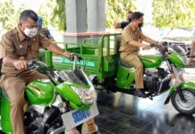 PT Suzuki Megahputra Sejahtera, Serahkan Bantuan Motor Viar, Untuk Program Bulukumba Bersih