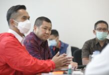 Jelang Munas KADIN, Anindya Bakrie Sowan ke Hary Tanoe