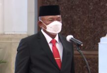 Dilantik Presiden, BNPB Kini di Pimpin Ganip Warsito