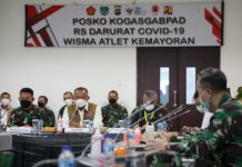 Kepala BNPB yang Baru Kunjungi RSDC Wisma Atlet