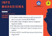 UKI Toraja Adakan Lomba Debat Mahasiwa KDMI dan NUDC