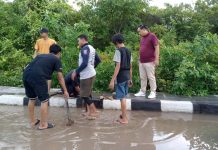 Kawasan Titik Nol Sulawesi Terjadi Genangan Air, Rudy Ramlan: Sudah Aman Kawan!