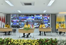 Ketum Partai Golkar Hadiri HUT ke 100 Partai Komunis China Secara Virtual