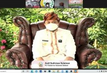 Plt. Gubernur Sulsel, Hadiri HUT Toraja Utara ke 13 Secara Virtual