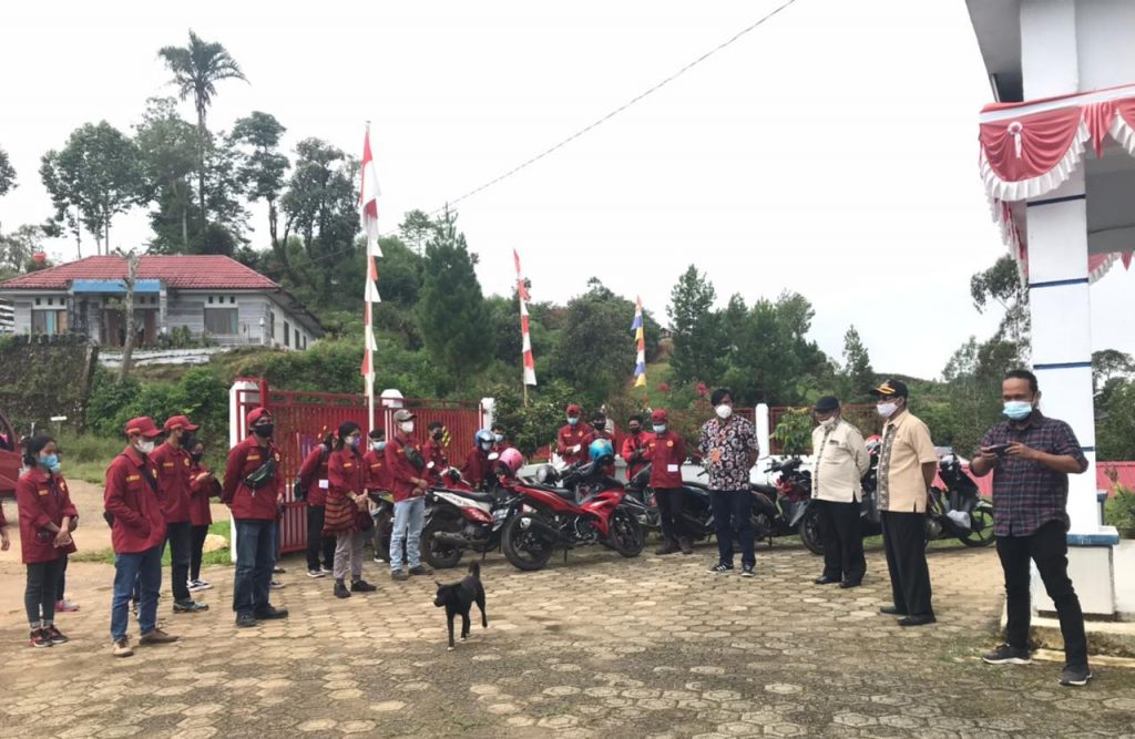 41 Mahasiswa UKI  Toraja  KKN di  Kapala Pitu dengan Prokes 